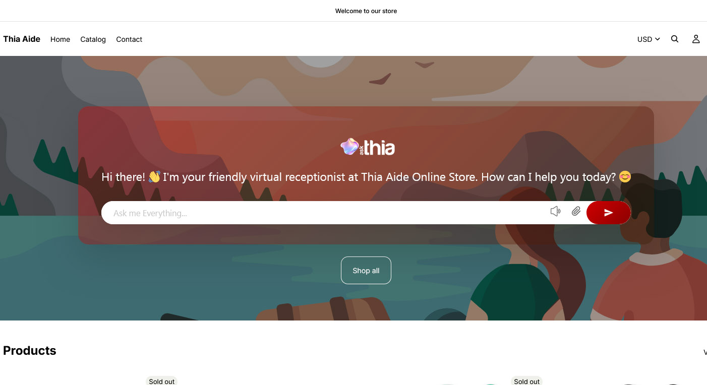 Welcome Screen