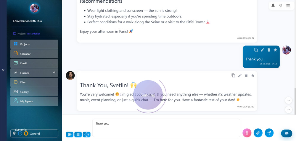 Thia Aide Text-to-Speech