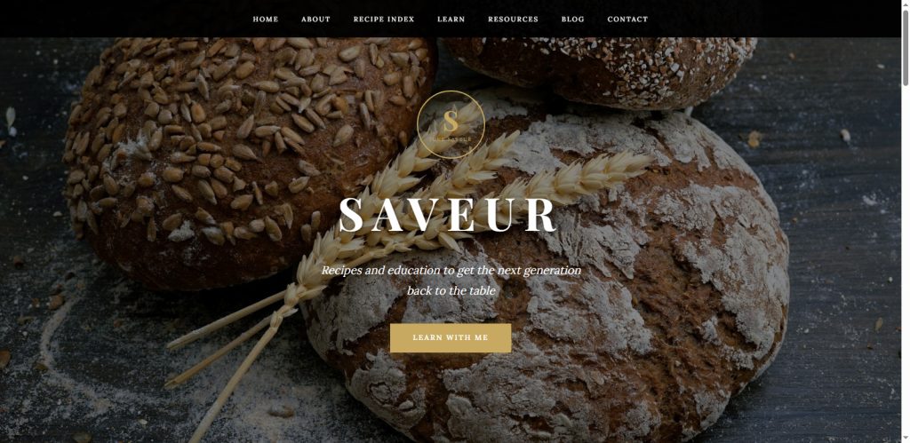Bakery Website Design Template