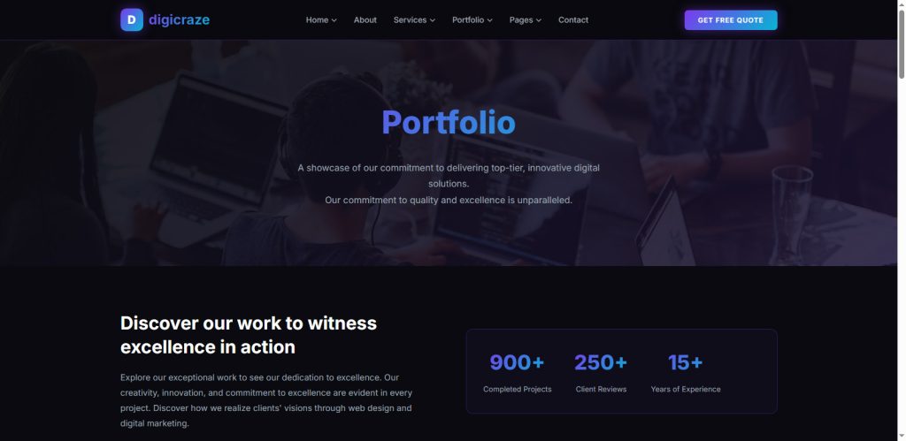 Business Website Design Template